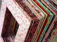 Delightful Distractions Fabric Covered Picture Frames